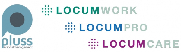 pluss locum logos